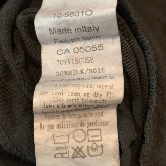 .M-MADEINITALY Silk Top S - Picture 6 of 11